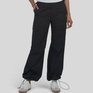 Re/Done Jet Black Cargo Pants